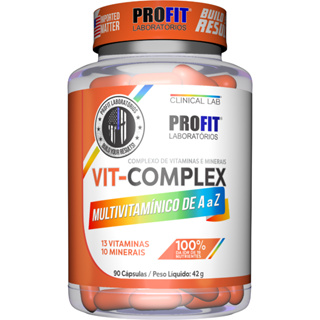 Multivitamínico Vit Complex A - Z 90 Capsulas - Profit Labs em Oferta na Shopee