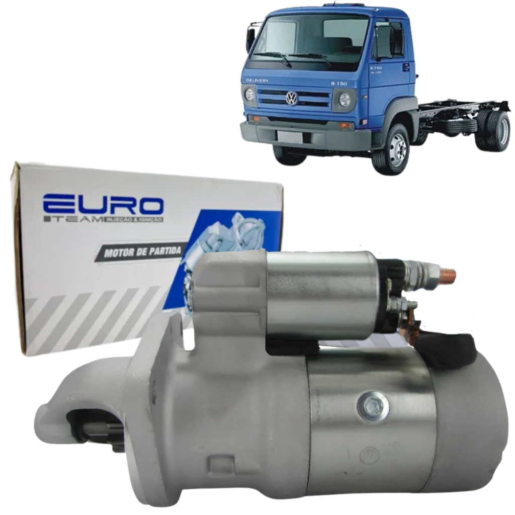 Motor de Partida Arranque Para Caminhões Volkswagen Ônibus Volare Com Motor MWM 10 4.10TCA 6.4