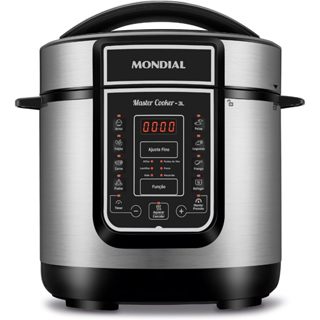 Panela de Pressão Elétrica Mondial Digital Master Cooker PE-40 - 127V em Oferta na Shopee