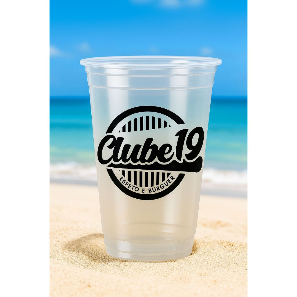 Kit 50 Copos Personalizados Festa Confraternização Eventos em Geral 300ml 400ml 500ml 700ml
