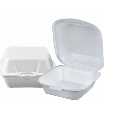 Kit 25 Hamburgueira N2 e N3 Embalagens Pote De Isopor