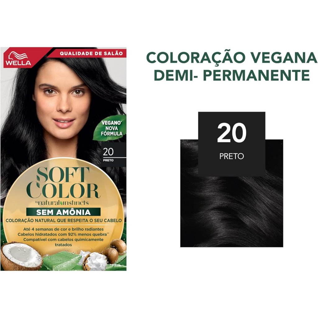 Tinta De Cabelo Soft Color Azulado 28