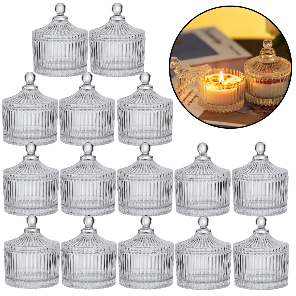 Kit Com 15 Mini Bomboniere Potiche Decoração Aniversário em Oferta na Shopee