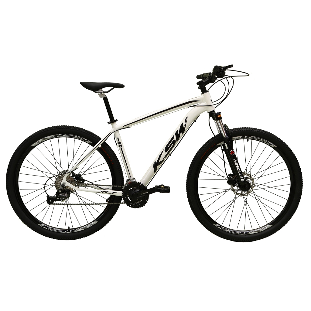 Bike Aro 29 KSW XLT 27V Shimano Altus Freios a Disco Hidráulicos Garfo com Trava