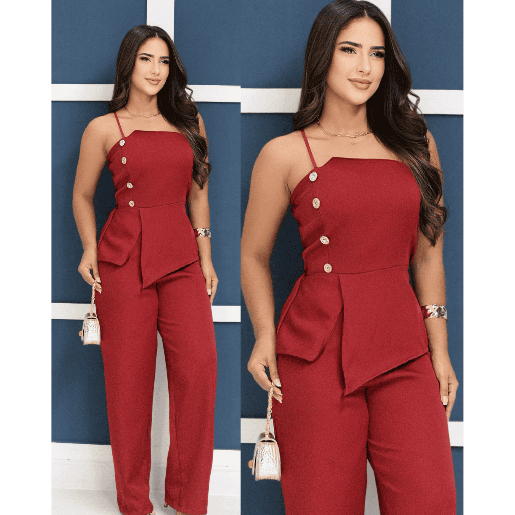 Conjunto Feminino Alfaitaria Elegante