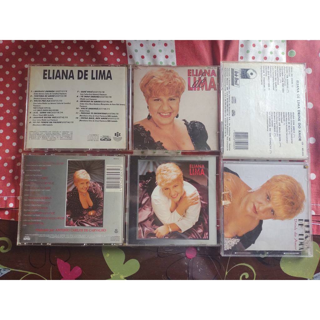Eliana de Lima Cds Samba e Pagode Anos 90 (Leia o anuncio)