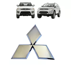 Emblema Grade L200 Triton Pajero Dakar L200 Savana Logo Mitsubishi