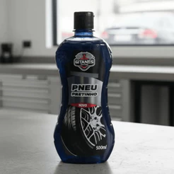 Limpa Pneu Pretinho Gitanes Brilho Limpeza Aplicador 500ml Novo