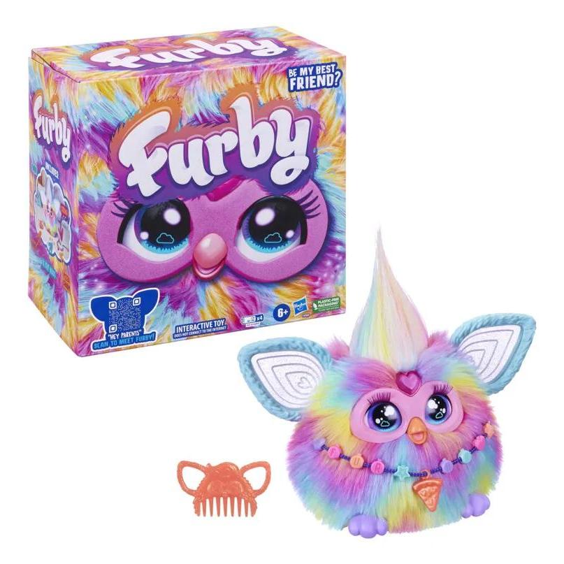 Brinquedo Pelucia Interariva Furby Tie Dye - Hasbro F8900 em Oferta na Shopee