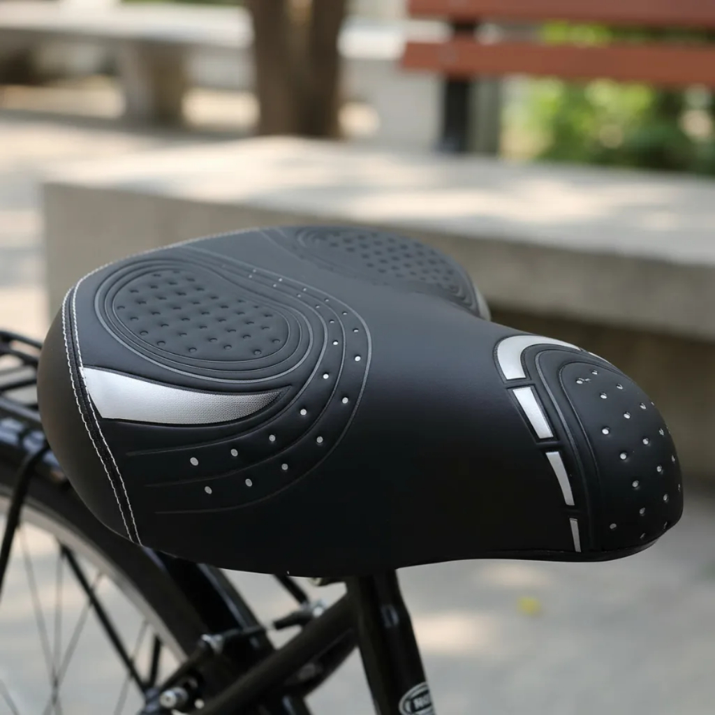 BANCO SELIM LARGO RETRÔ 2 MOLAS BICICLETA BARRA CIRCULAR - BEACH PRAIA ELLEVEN em Oferta na Shopee