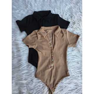 Body Com Botões Manga Curta em Oferta na Shopee