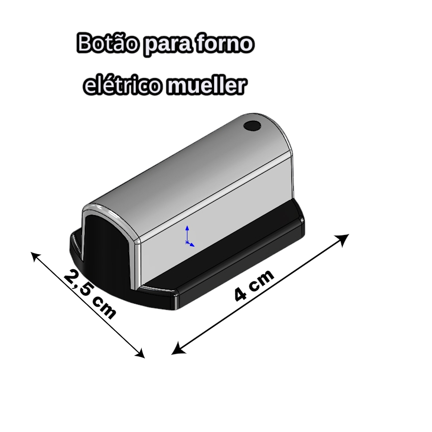 MUELLER CONJUNTO BOTAO FORNO ELETRICO SAPORE Ref.: 101055163