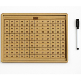 Cofrinho Cofre Desafio R$ 10.000,00 MDF Gravado - Caixa de Metas Financeiras em Oferta na Shopee