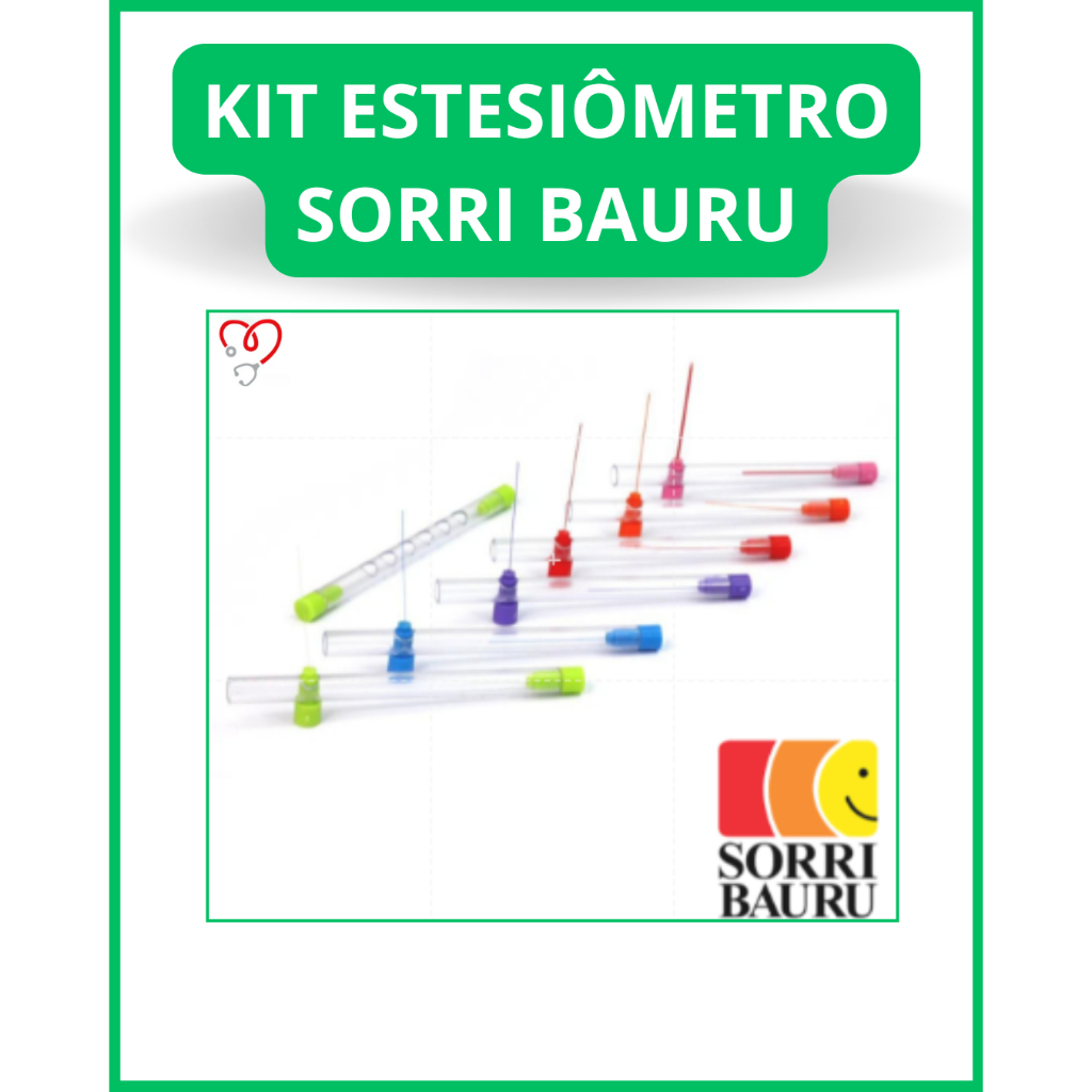 Kit Monofilamentos Estesiômetro SORRI-BAURU - Teste de Sensibilidade