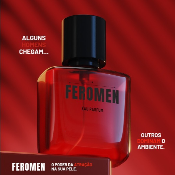 Perfume Masculino 50ML Com Feromônios Ativados Ldeal Para Boates E Academias E Encontros Românticos