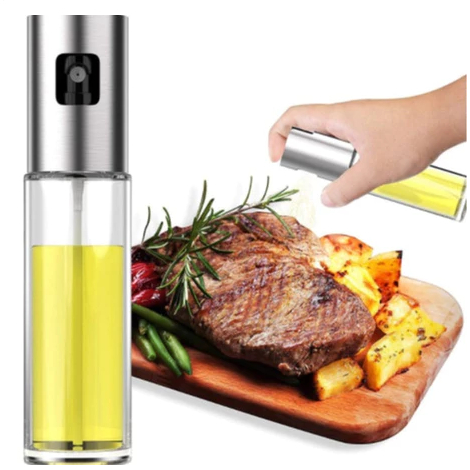 Borrifador de Óleo Spray Dourado Premium