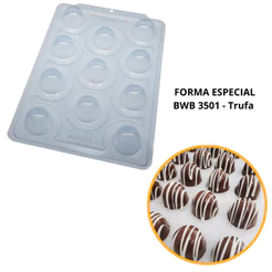 1~4 Forma Bwb Sp 41 Trufa 45 Gramas Silicone 3 Partes Profissional Cod-3501 (Sp Especial)