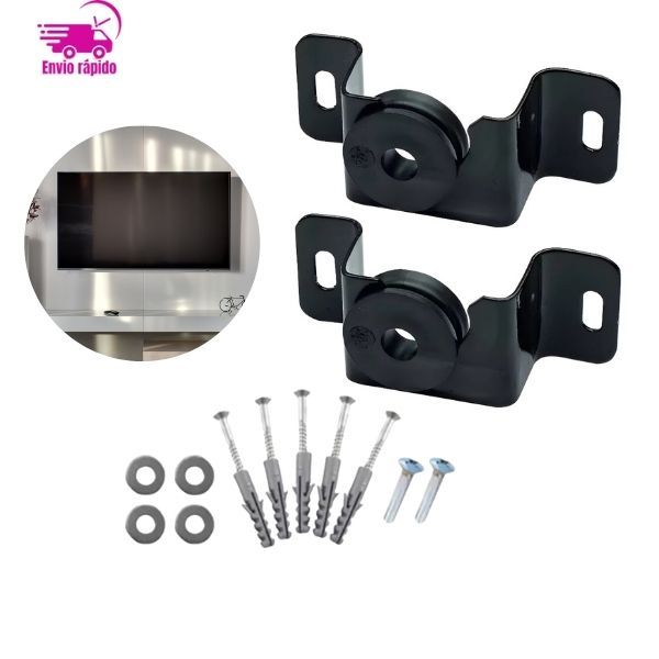 Suporte Universal Fixo TV Televisão Smart LED LCD 4K Parede Painel  24 32 43 50 55 60 75  Polegadas