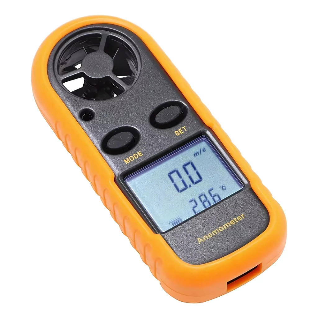 Anemômetro Digital Portátil Kite Drone Ciclismo Vento