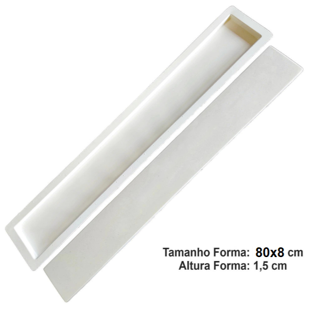 Molde 3d Roda Teto Roda Pé 80x8cm Abs 2mm Fôrma 3d Para Gesso/cimento 3d 333-C