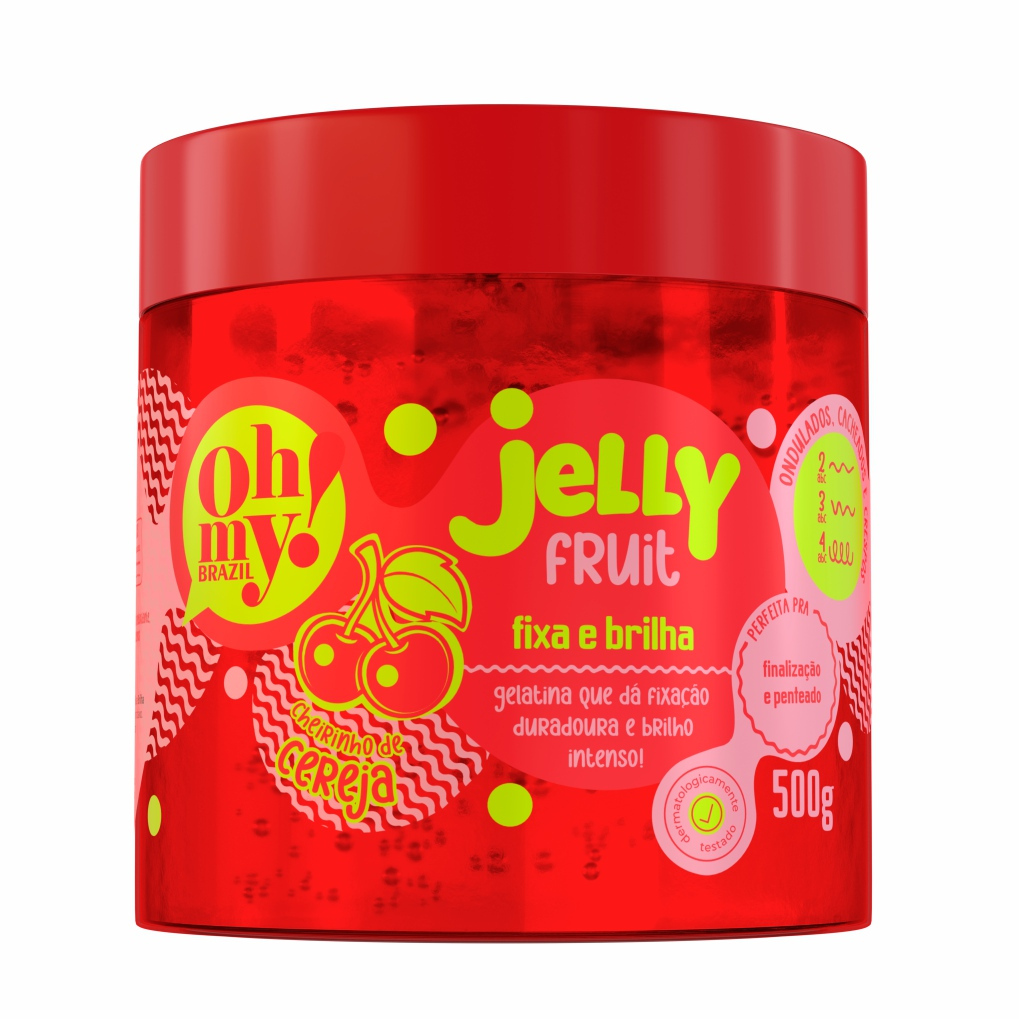 Jelly Fruit Fixa e Brilha 500g OhMy!