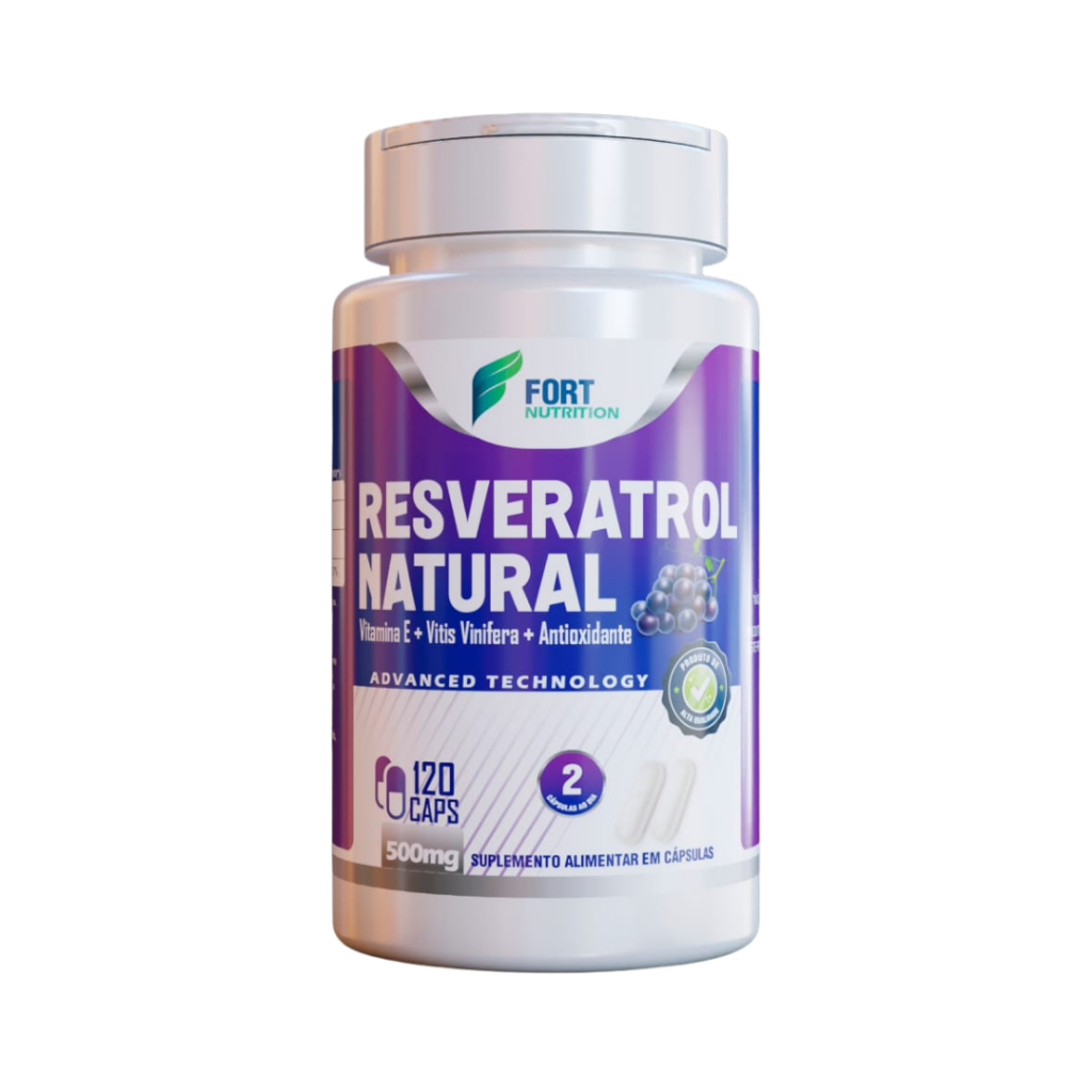 Suplemento Natural de Resveratrol 100% Original