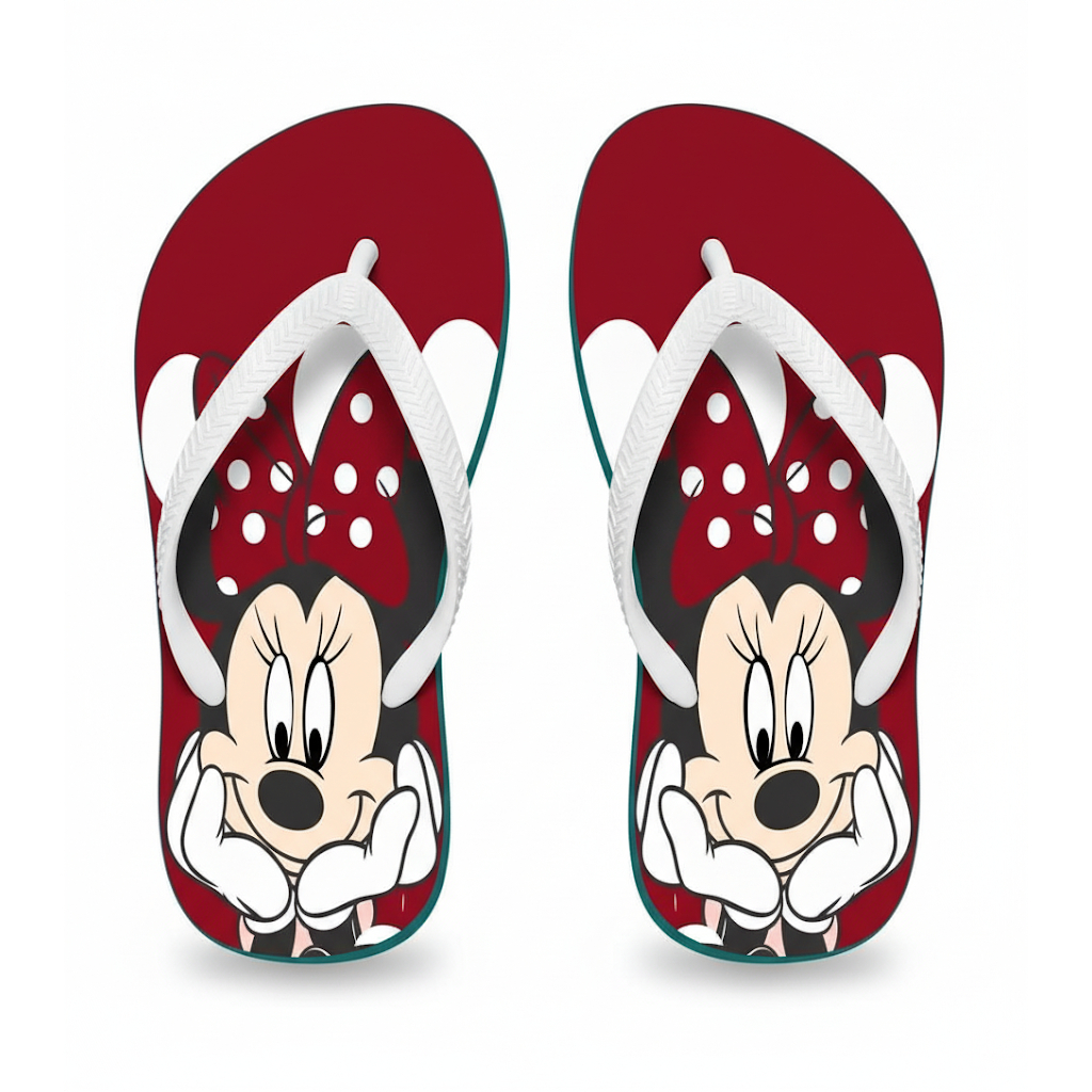 Chinelo Minie - A Magia da Disney a Cada Passo