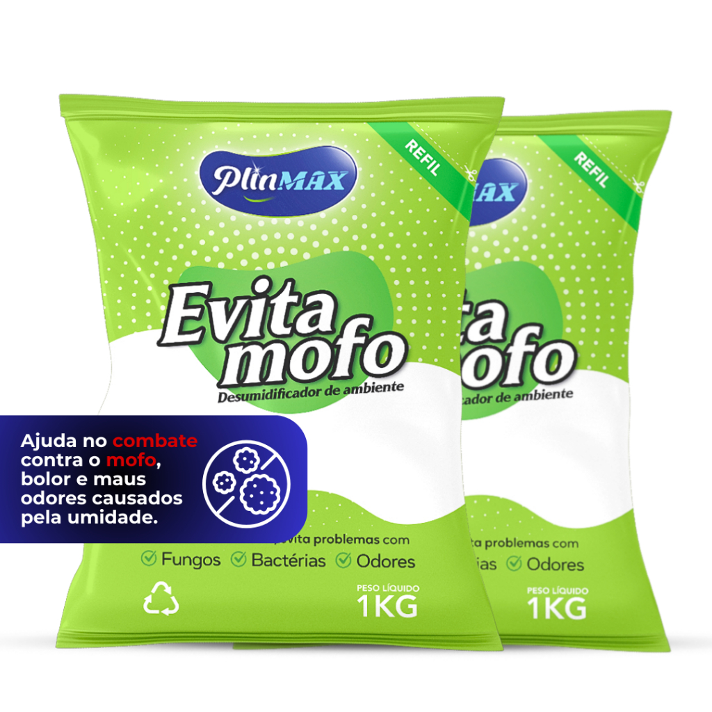 Cloreto De Cálcio Antimofo Puro 2kg PlinMax em Oferta na Shopee