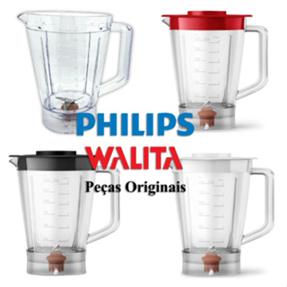 Copo Jarra Original liquidificador processador Philips Walita RI7300, RI7301, RI7302, RI7303, RI7304 em Oferta na Shopee