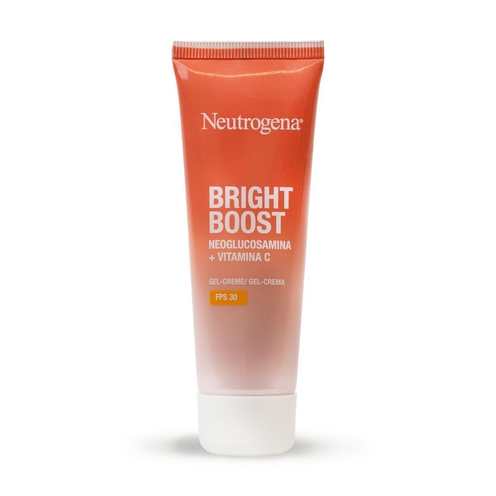 Gel Creme Facial Antissinais Neutrogena Bright Boost FPS 30 40g em Oferta na Shopee