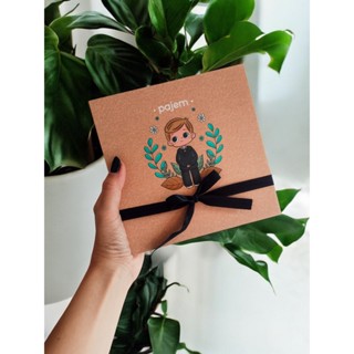 Caixa MDF damas e pajens - casamento em Oferta na Shopee