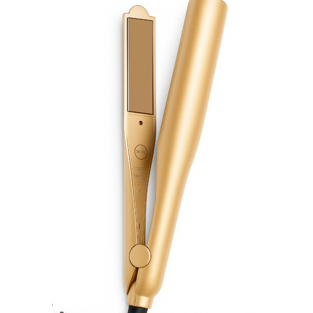 Chapinha Prancha para Cabelo, Profissional 2 em 1 alisa e modeladora de cachos - BIVOLT- SKU - 144