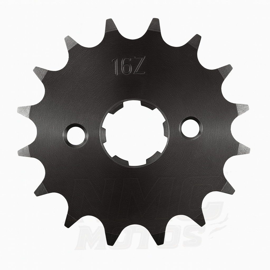 Pinhão Transmissão 16 dentes - Honda Nxr Bros 160 / Titan 150 / Start 150 / Xre 190 / Fan 150
