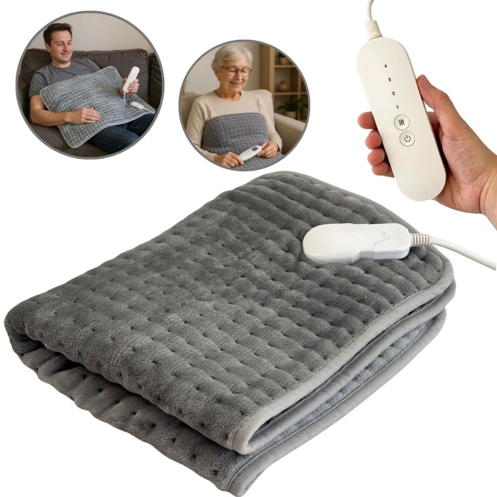 Manta Térmica 60X30CM Para Dor e Relaxamento Aquecimento Rápido - Importway