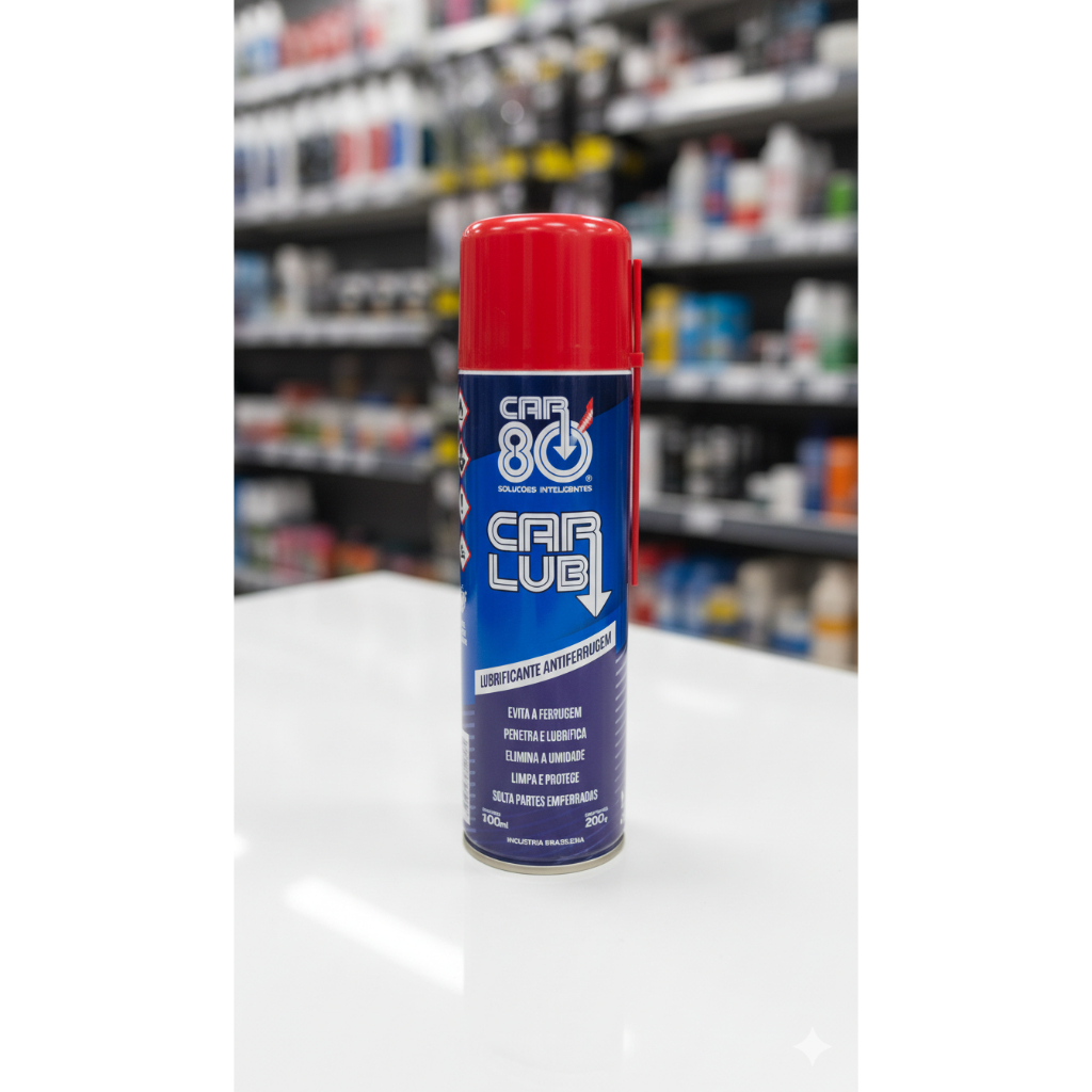 Anti Ferrugem Spray Car80 300ml  e lubrificante Antiferrugem em Oferta na Shopee