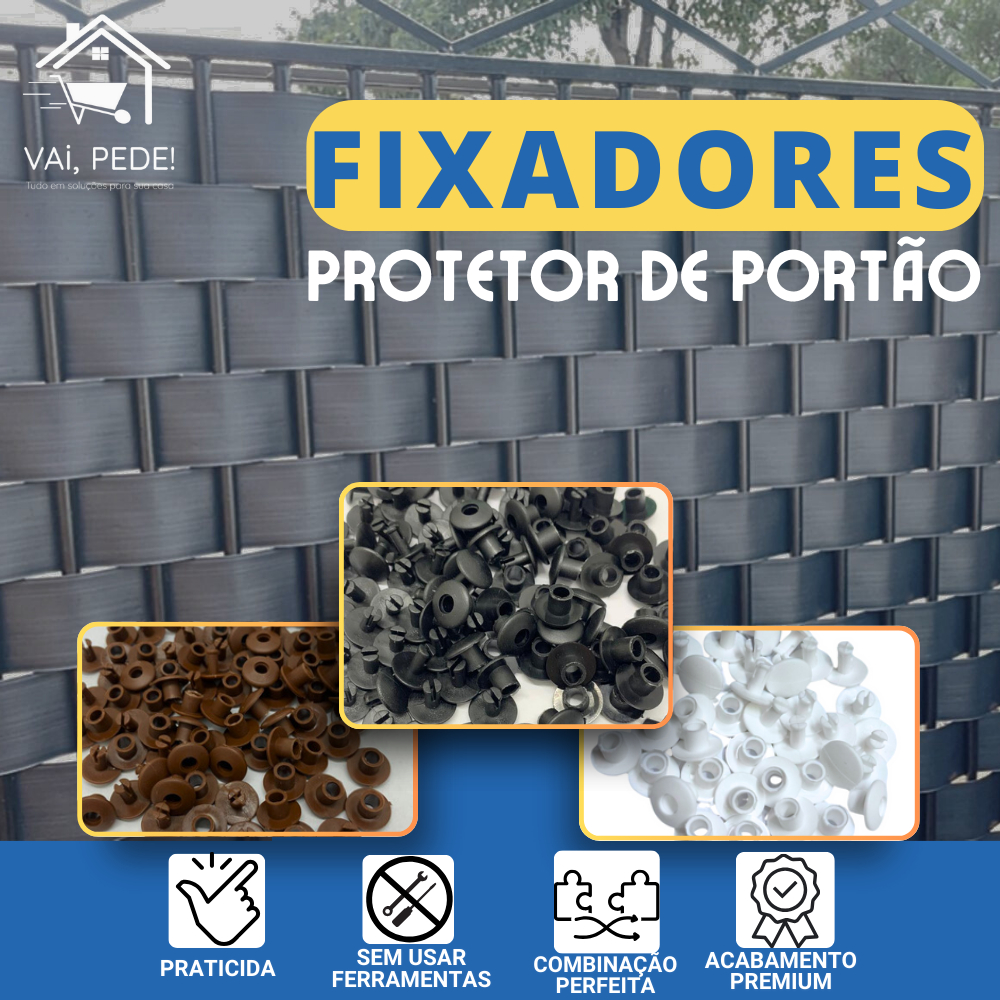 Fixadores para Protetor de Portão em Oferta na Shopee