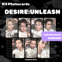 Photocards Enhypen DESIRE : UNLEASH Selca Kpop Fanmade - LEIA A DESCRIÇÃO