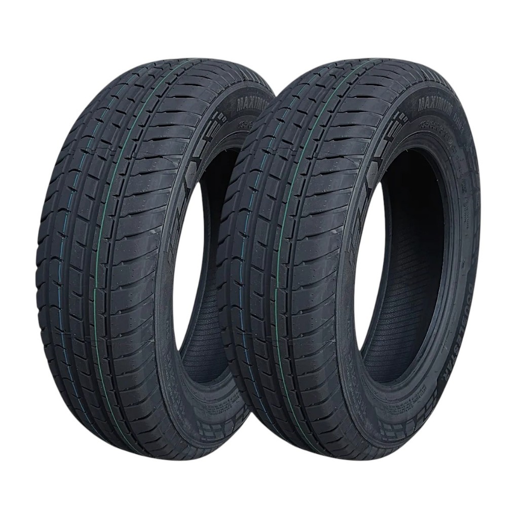 Kit 2 Pneus 195/65R15 Doublestar Aro 15 Novo Vectra Linea Golf Corolla Civic Focus Carro Passeio em Oferta na Shopee