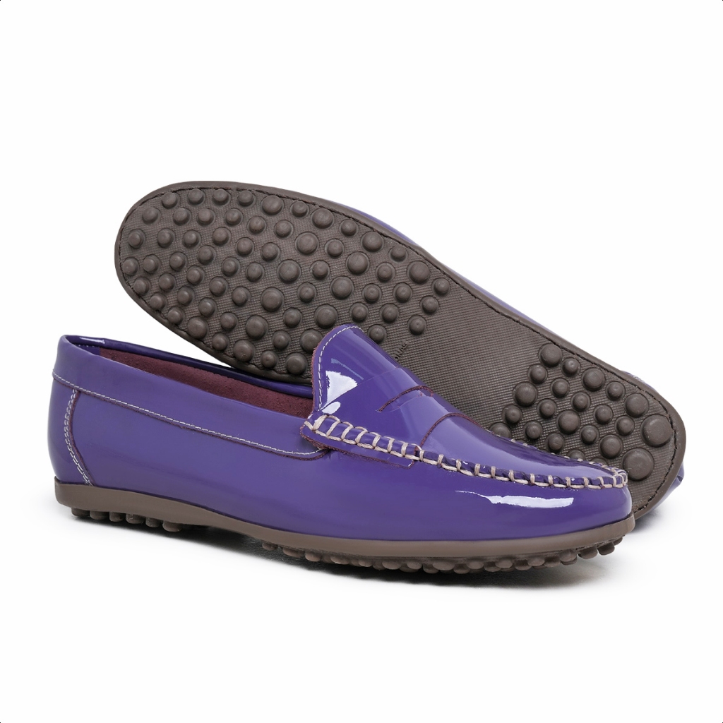 Moccassim Feminino Rally 100% em Couro Legitimo Leve e  Confortavel