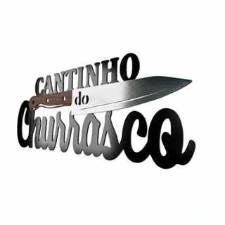 Plaquinha Cantinho do Churrasco MDF Preto em Oferta na Shopee