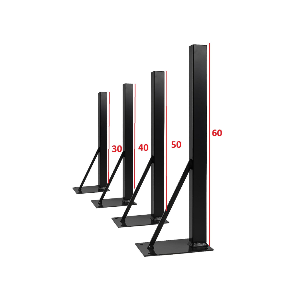 Suporte Pia de Parafusar - Grapa para Bancada Mármore Granito 30cm 40cm 50cm 60cm - 1 unidade