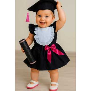 Kit Body tematico para mesversario de bebê de formatura Capelo Jabur Canudo Diploma Fotos Ensaio em Oferta na Shopee