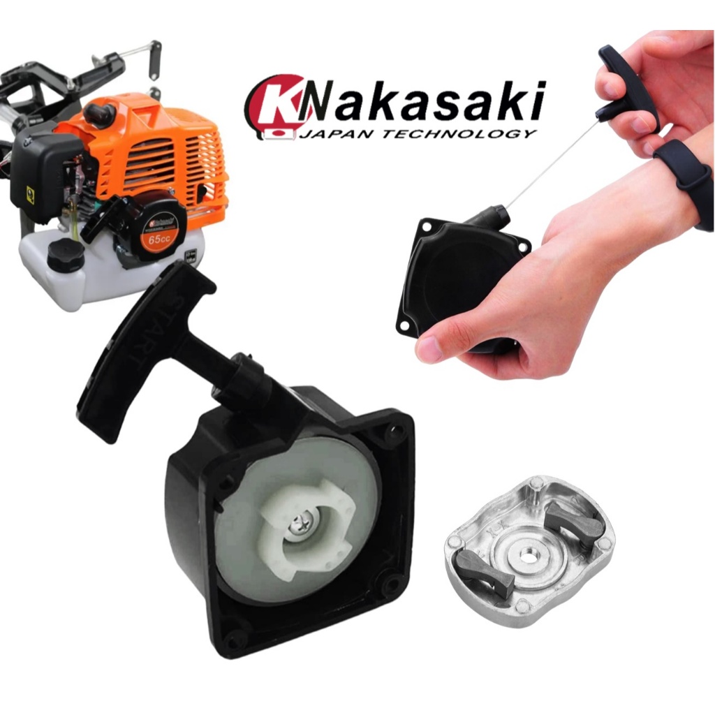 Partida Start Motor De Popa de Barco Nakasaki Nk76 Nk65 Nk63 Completo Com Arrastador