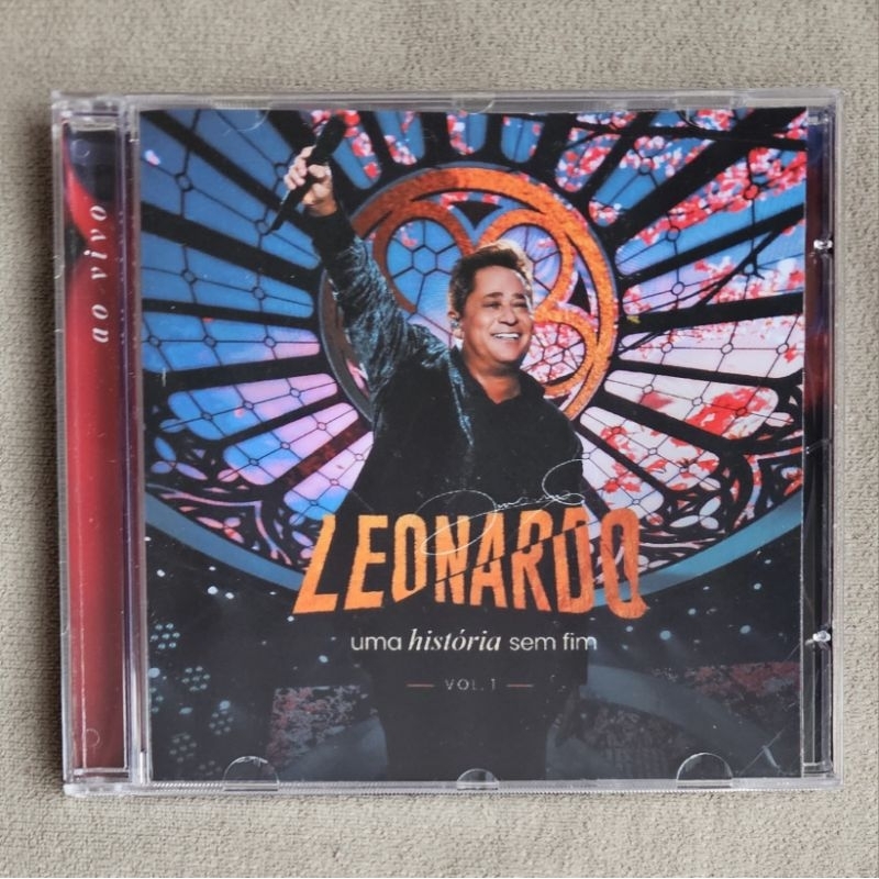 CD Leonardo - Uma História Sem Fim Ao Vivo Vol.1 (CD duplo)