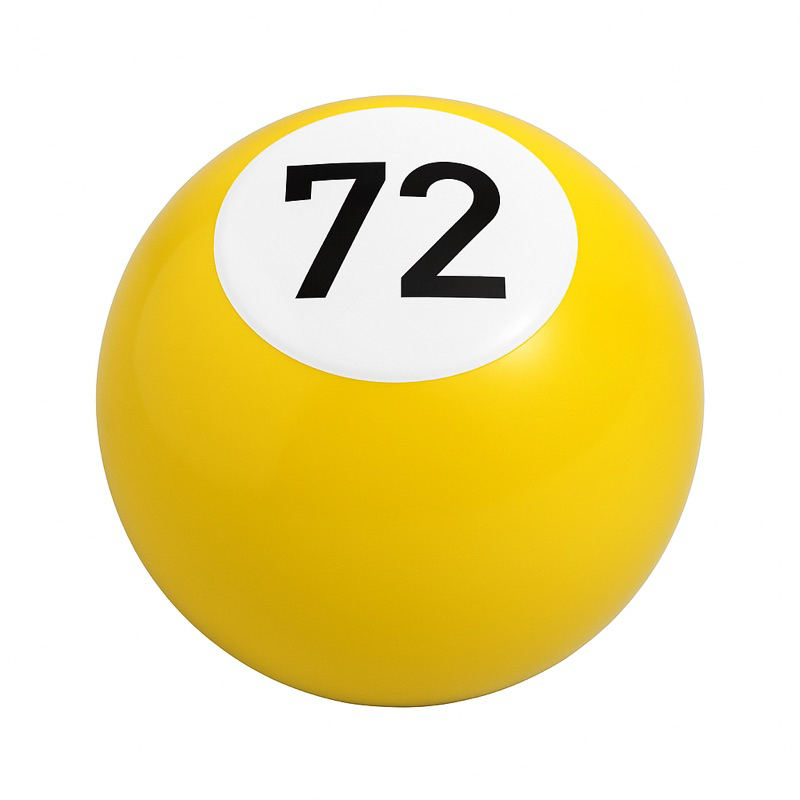 bola Manopla Câmbio Fusca ( 72 ) 54mm ano 1972 Bola de Sinuca Brasília Kombi