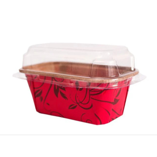 Forma de bolo ingles plumpy P com tampa 100 gramas em Oferta na Shopee