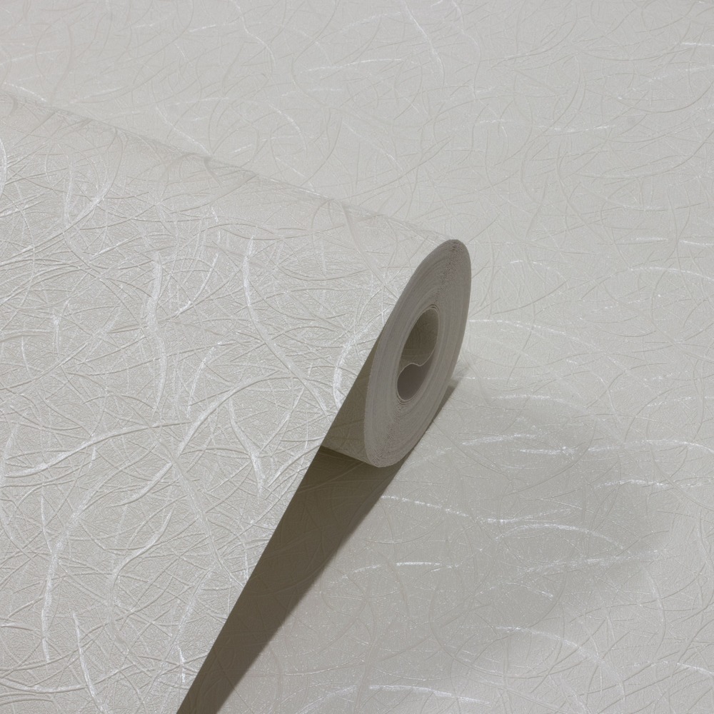 Papel De Parede Vinílico Riscado Off White Branco Gelo Top