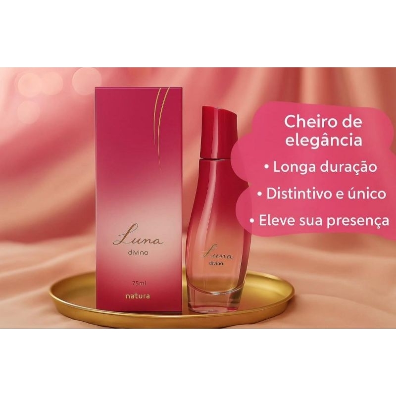 Luna Divina Desodorante Colônia 75 ml em Oferta na Shopee