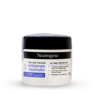 Hidratante Facial Neutrogena Face Care Intensive Antissinais Reparador 100g em Oferta na Shopee