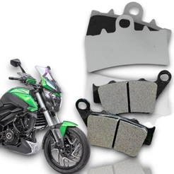 Pastilha Freio Traseiro + Pastilha Freio Dianteiro Bajaj Dominar 400